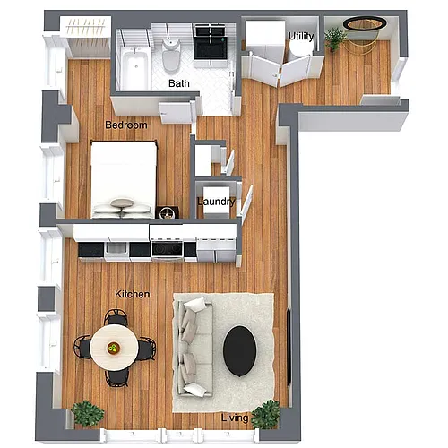 Floor plan Oak