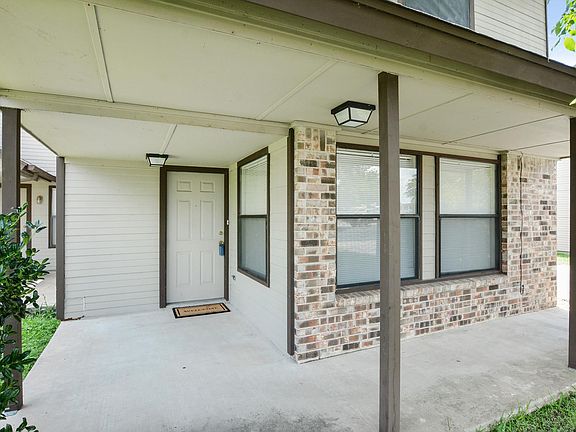 Front entrance of unit A.