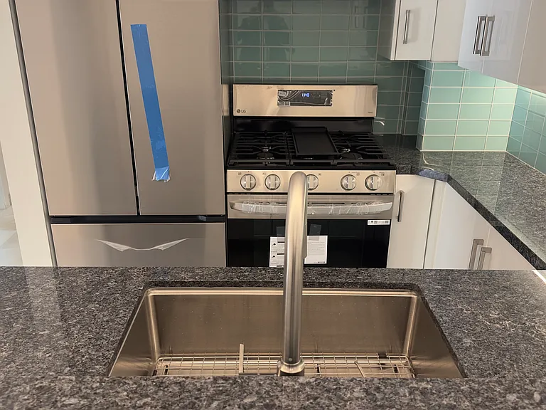 Kitchen. All appliances and fixtures are brand new.