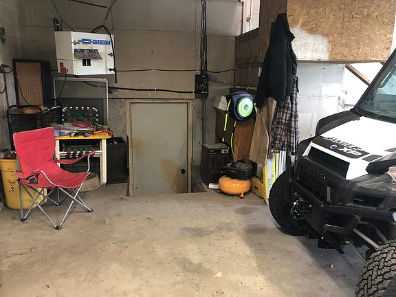 Basement access from garage 