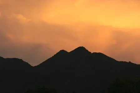San Tan Mountain views from the Johnson Ranch Golf Course Community!