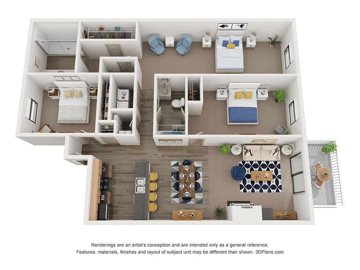 Floor plan Caravel