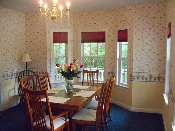 Dining Room with Bay Windows