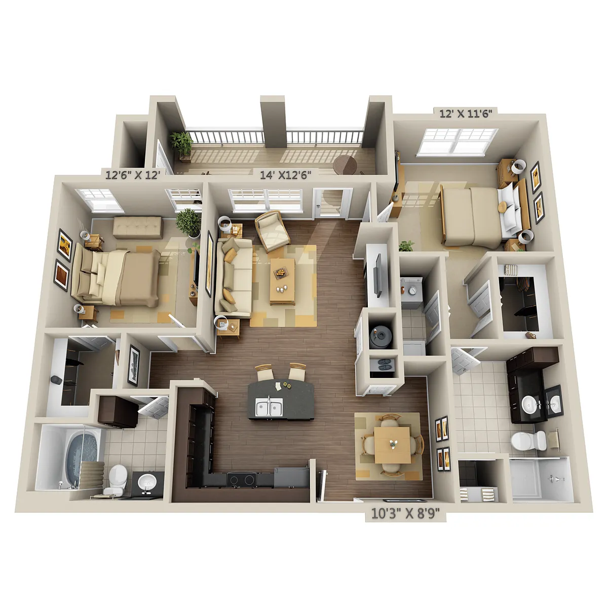 Floor plan Breckenridge