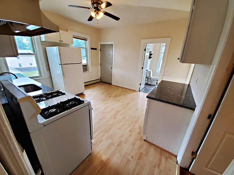 Kitchen (View from living room entrance)