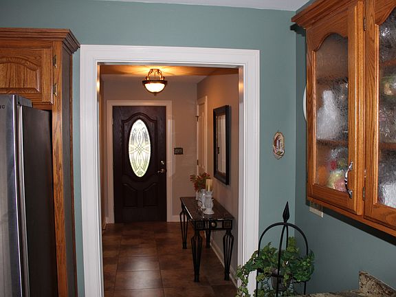 kitchen thru front hall 