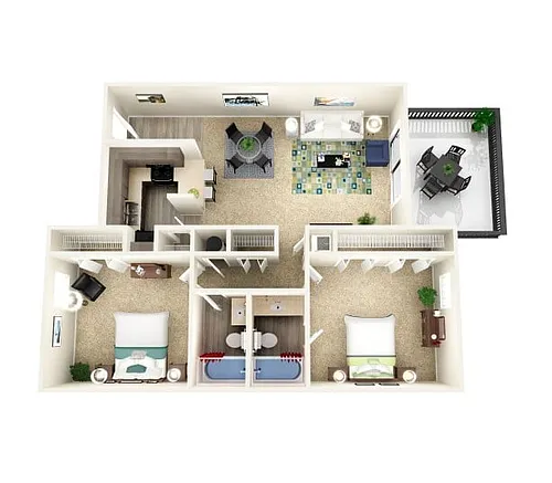 Floor plan 2AR