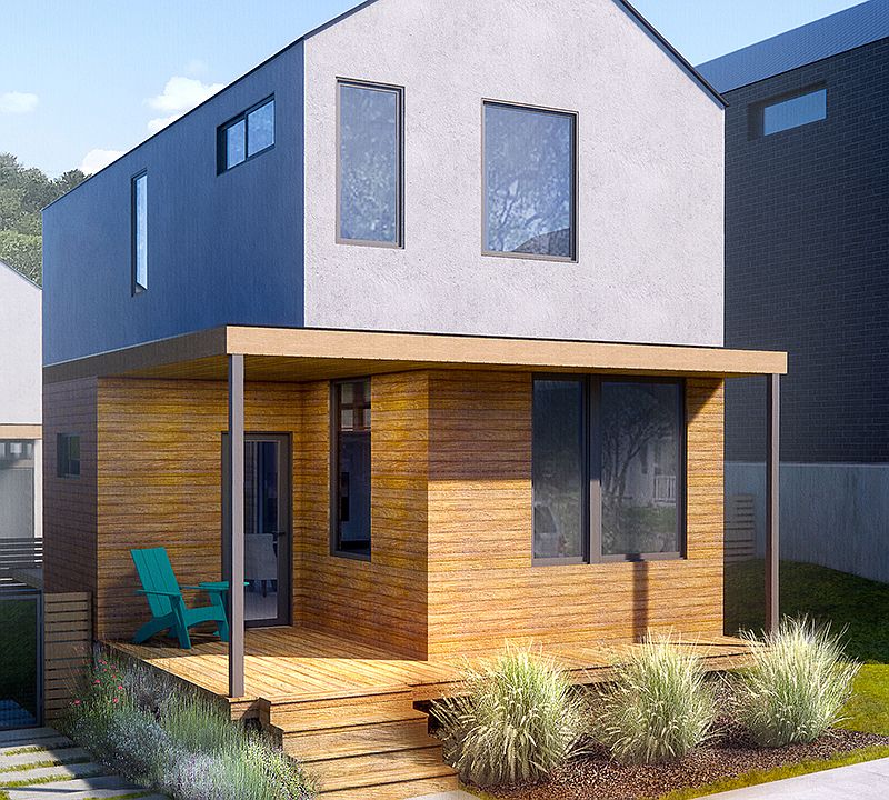 Frank West - Exterior Elevation - Plan A