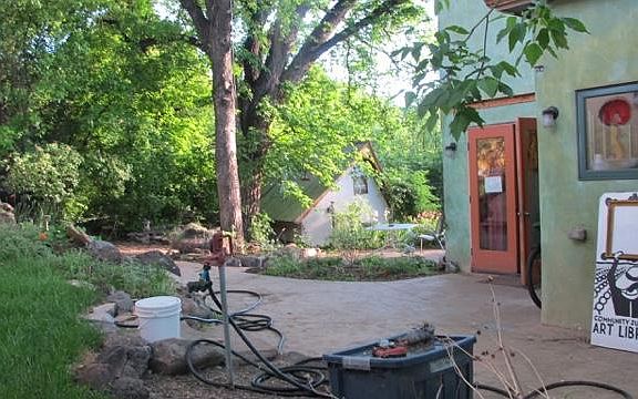 Side entrance/kitchen door