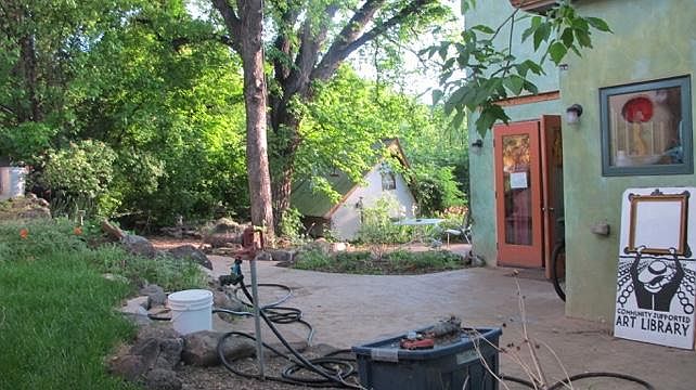 Side entrance/kitchen door