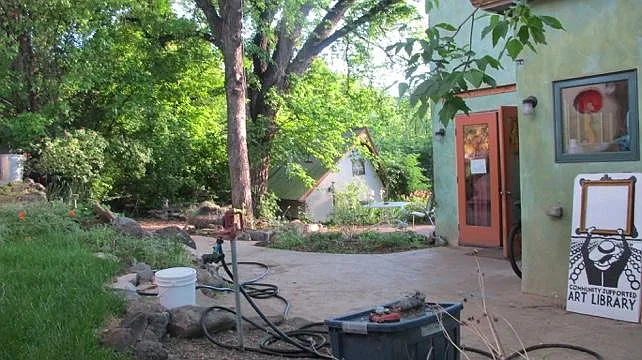 Side entrance/kitchen door