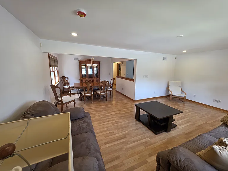 Living Room and Dining Room