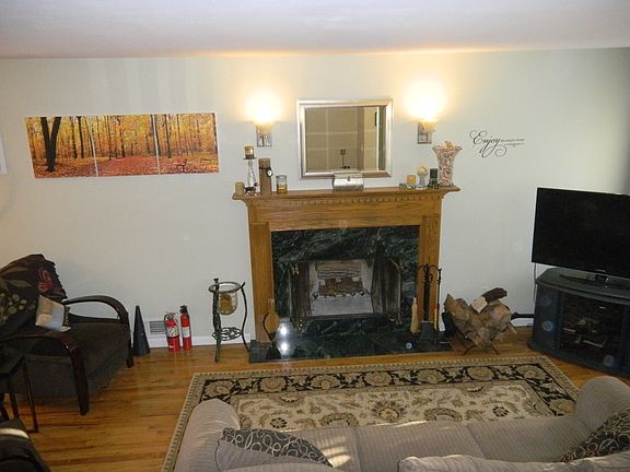 Wood burning fire place