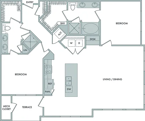 Floor plan M