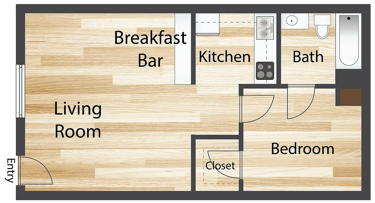 Floor plan A1