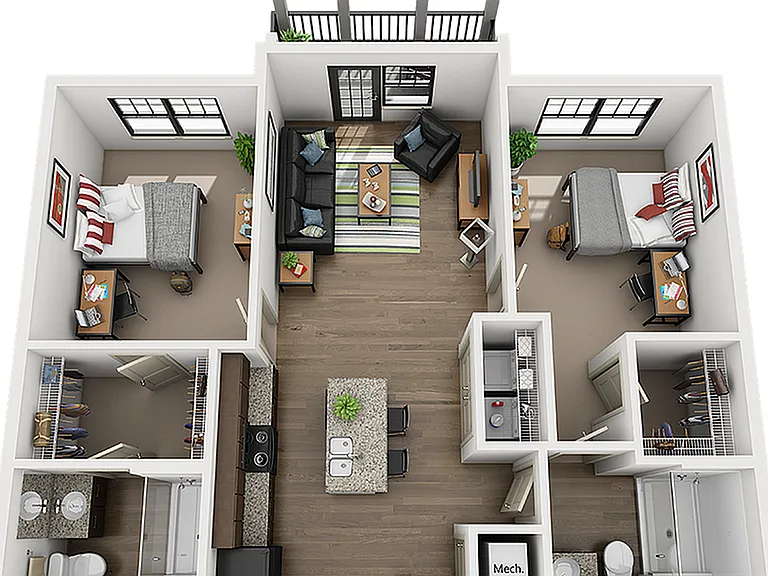 Riverfront-Village-Tide-2x2-Floor-Plan