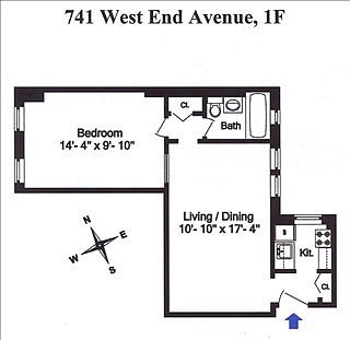 5th image of 741 W End Ave APT 1F