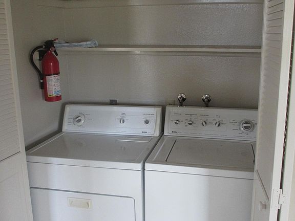 Inside washer and dryer included