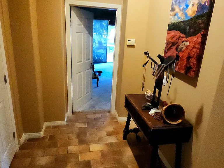 Hallway in suite