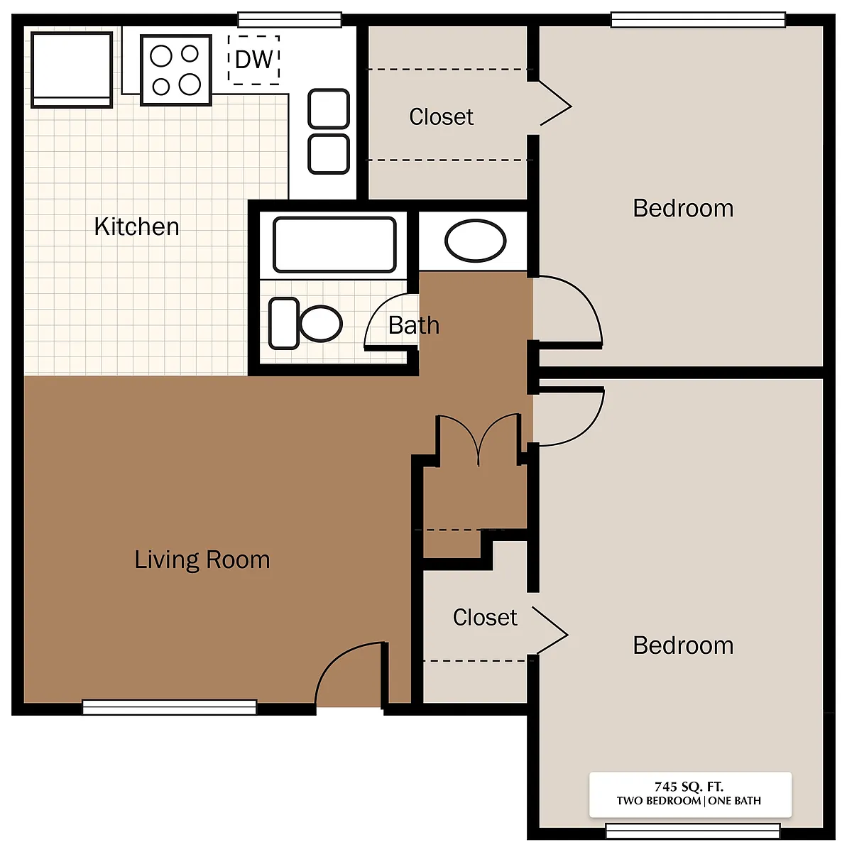 Floor plan 2x1 II