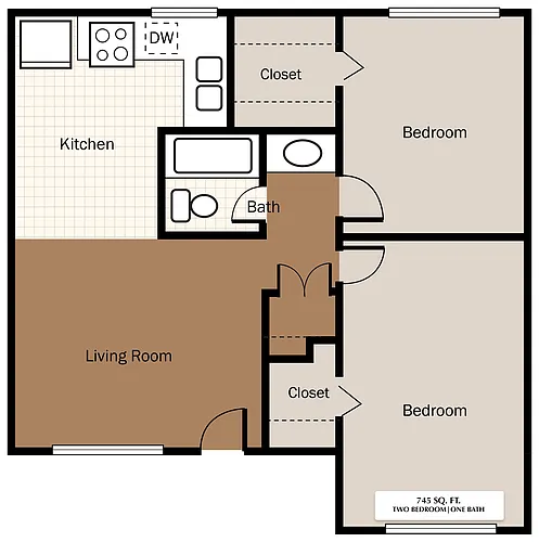 Floor plan 2x1 II