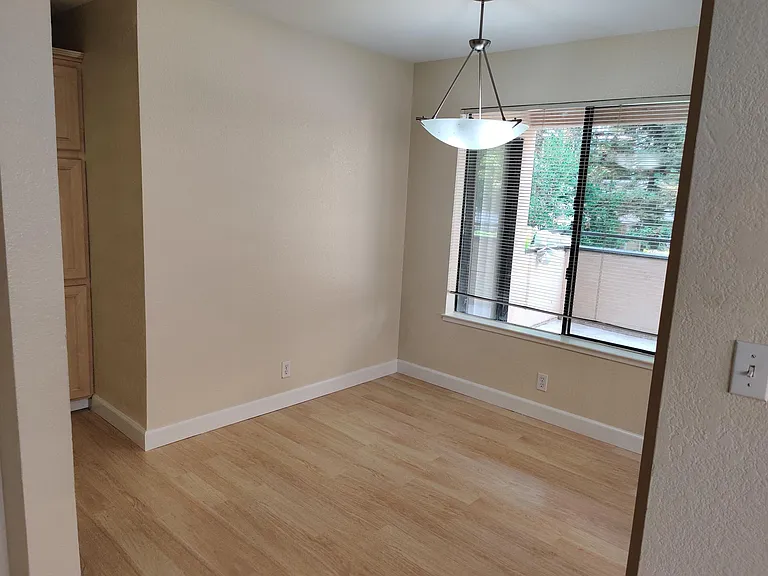 Dining area next to kitchen