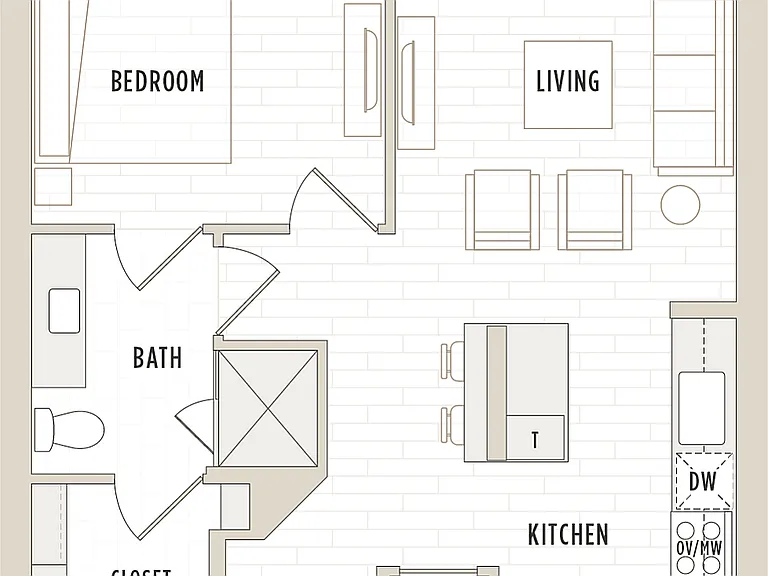 A13.1 | 1 Bed 1 Bath A13.1 | 1 Bed 1 Bath