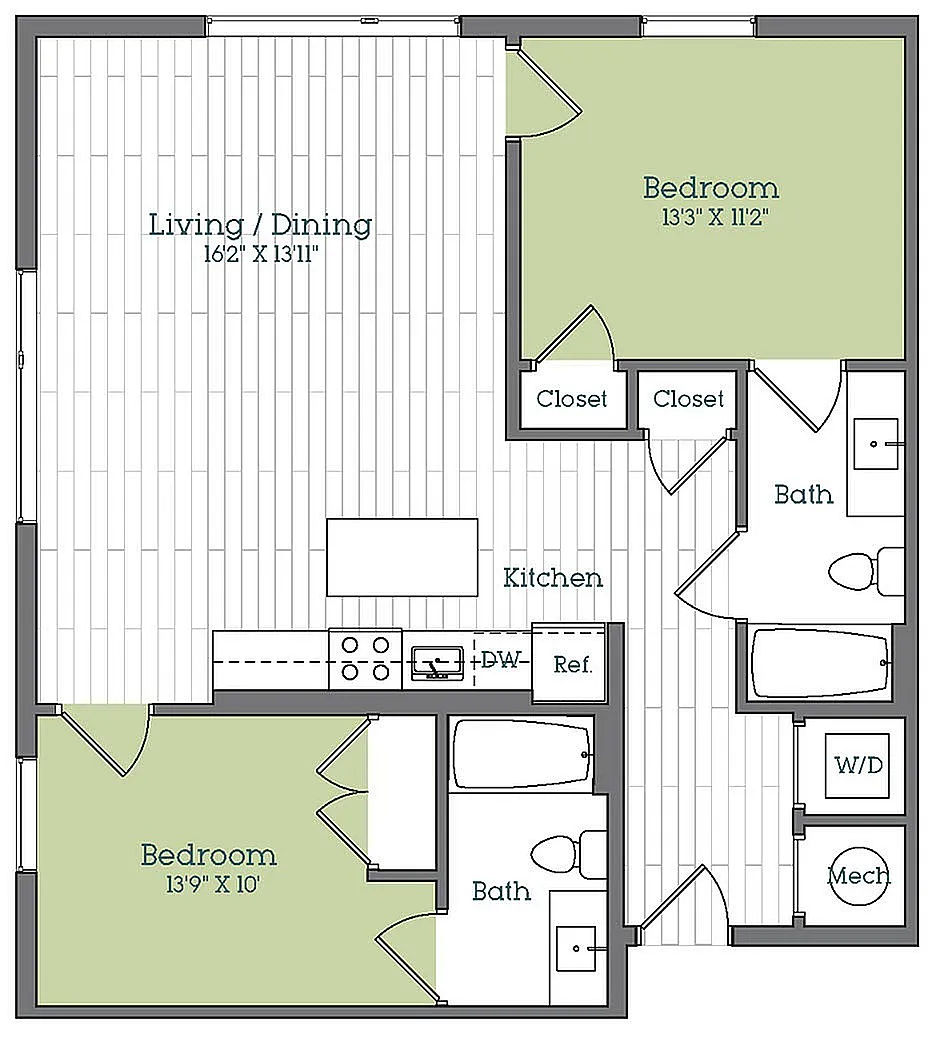 Floor plan B1