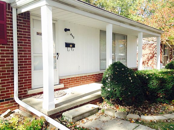 Covered front porch