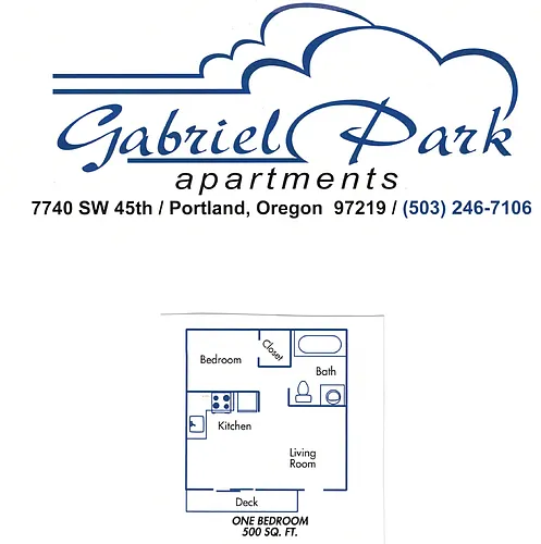Floor plan Medium 1x1