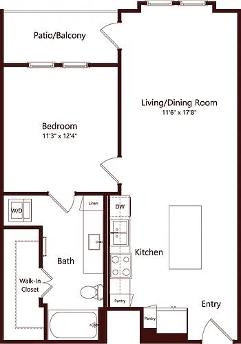 Floor plan A2a