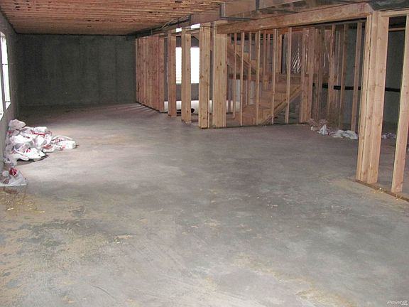 unfinished basement