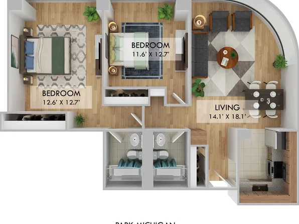 1212-13 S Michigan Ave, Riverdale, IL