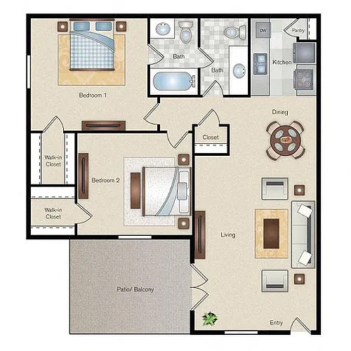 Floor plan J