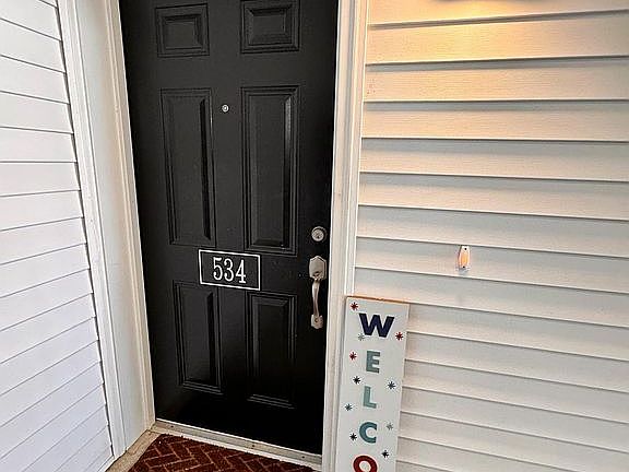 Apartment entrance