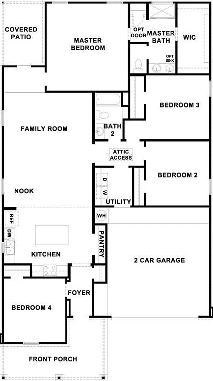 4 bed, 2.0 bath, 1849 sqft, $2,250 — Photo 3