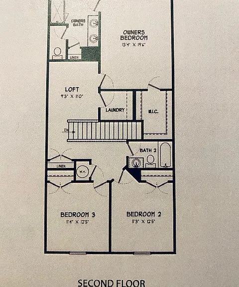 Upper Level floorplan