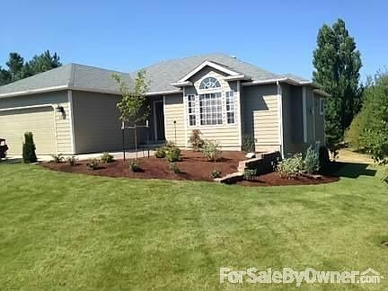Front of house
						:
						Freshly landscaped yard with new sprinkler system!