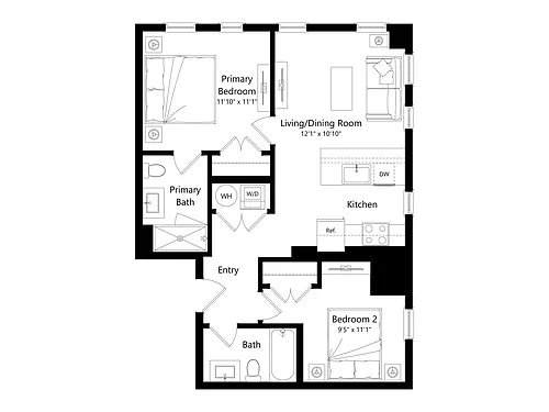 Floor plan B2