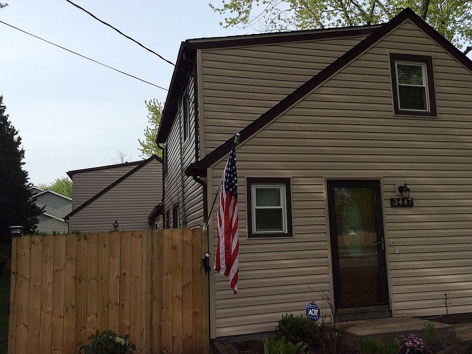 North side of home Woodlawn 
