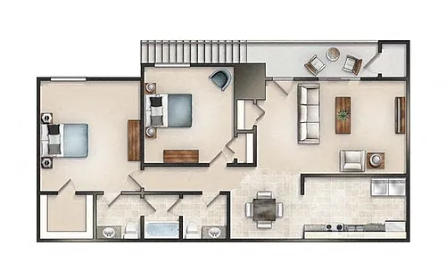 Floor plan The Cedar