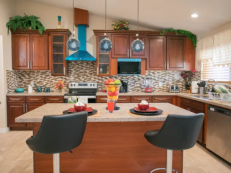 Beautiful kitchen with new appliances
