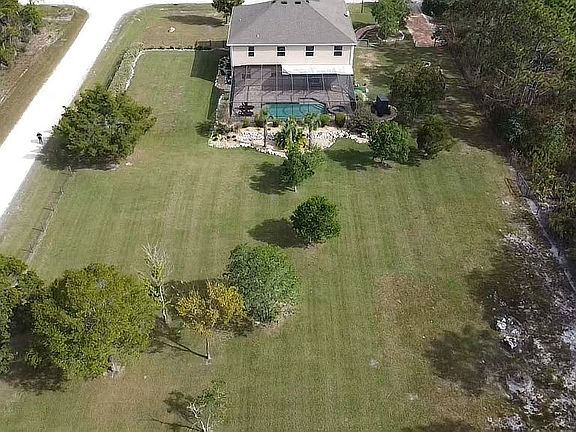 Back yard from Property line