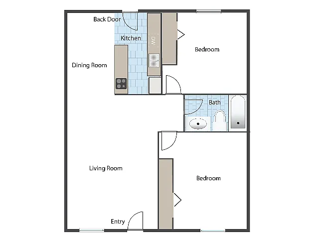 Floor plan B1