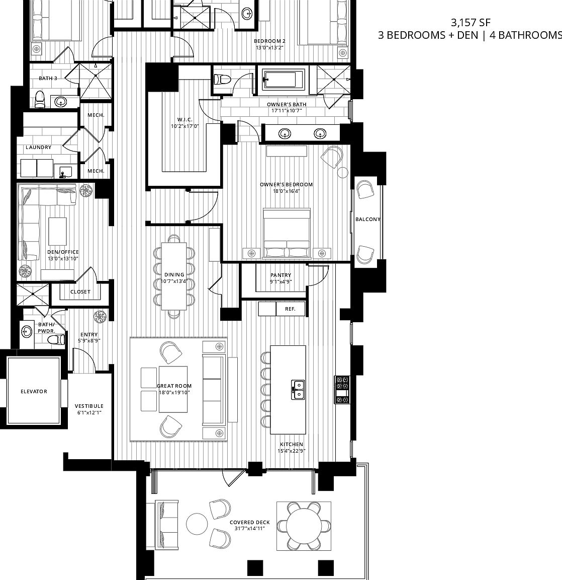 Floorplan B Plan, ICON at Silverleaf, Scottsdale, AZ 85255 | Zillow