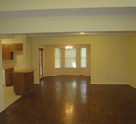 Part of family room into Dining Room