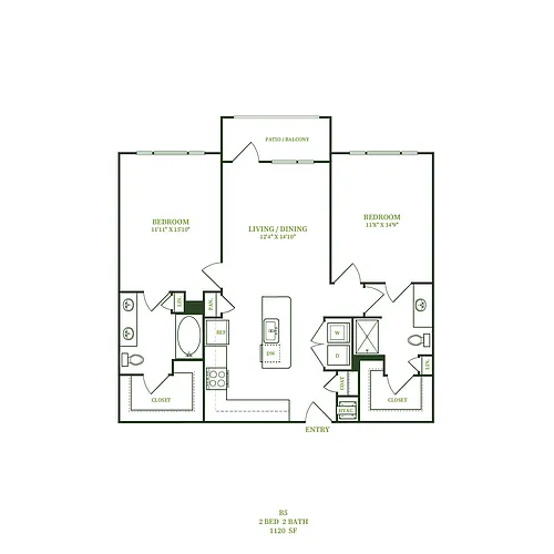 Floor plan B5