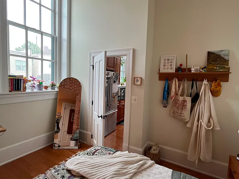 Master suite with lovely light from the first window.