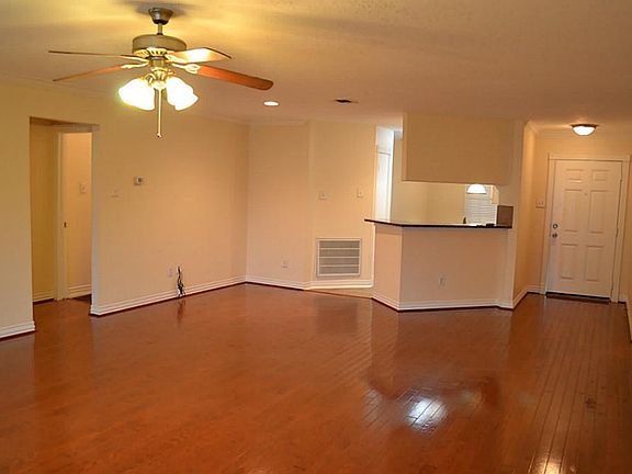 Den view towards kitchen