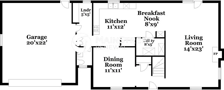 primary bedroom
